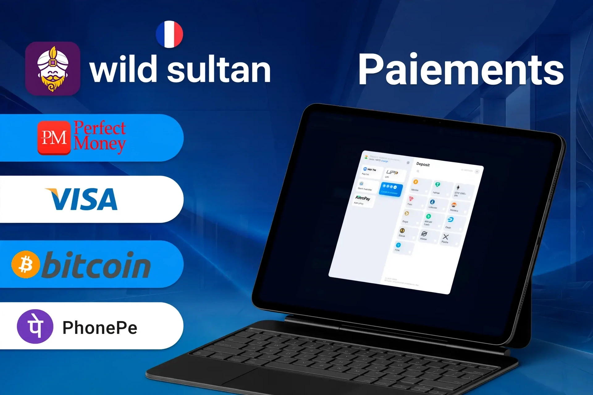 Méthodes de paiement Extra Casino incluant Perfect Money, Visa, Bitcoin et Paylib pour des transactions rapides et sécurisées