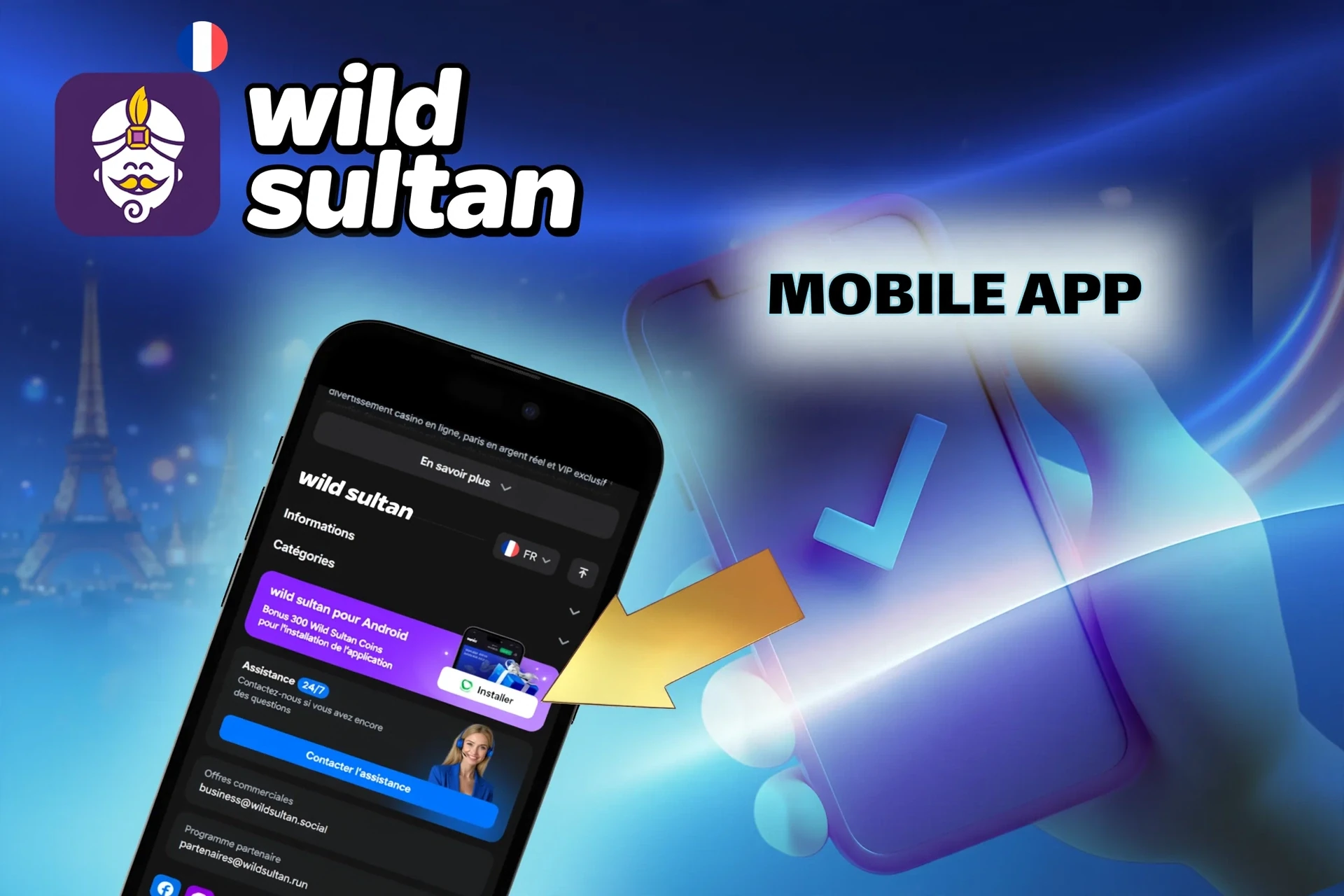 L'application mobile Extra Casino — une façon simple de parier et de jouer aux jeux de casino depuis votre téléphone en France.